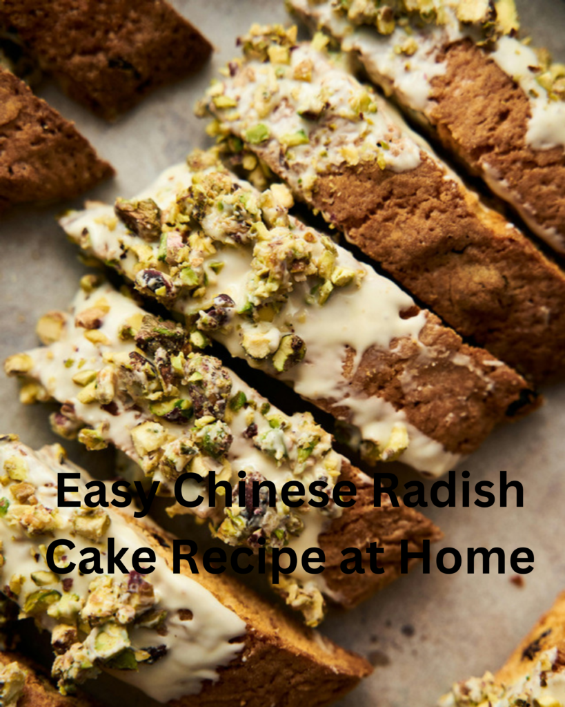 Easy Chinese Radish Cake Recipe at Home